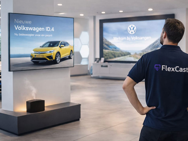 FlexCast MOOD | Autodealer met sfeer